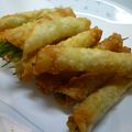 reiyan1956's cooksnap of when they made タラの芽とチーズの春巻き.