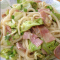 ふうママ♡'s cooksnap of when they made 簡単 クリーミー和風焼うどんランチ.