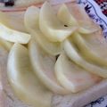 mamukana's cooksnap of when they made まるでアップルパイな贅沢トースト☆朝食に.
