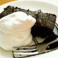 も～ちゃんlove's cooksnap of when they made デビルズ・フード・ケーキ（悪魔のケーキ）.