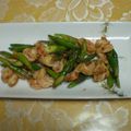 まみんちよ's cooksnap of when they made アスパラとえびの醤油麹マヨ炒め。.