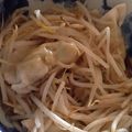 かさこじ's cooksnap of when they made レンジで3分半！塩蒸し餃子＆もやし.