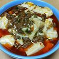 mamagokko's cooksnap of when they made ★中華屋さん風 麻婆豆腐★.