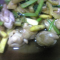 as314's cooksnap of when they made サツマイモと鶏肉の炒め物.