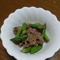 ｒｙｏ〜☆'s cooksnap of when they made 牛肉とアスパラの柚子こしょう和え.