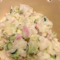 liarra's cooksnap of when they made まったり濃厚ポテトサラダ♫アボカドで♡.