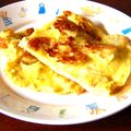 miino's cooksnap of when they made もちもち☆バナナクレープ.