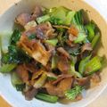 黒豚チョコ's cooksnap of when they made 豚肉とチンゲン菜のしょうが炒め.