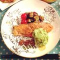 あやコロsugar's cooksnap of when they made 彩り鮮やかな鮭のムニエルアボカドソース.