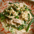 てーぶるすぷーん's cooksnap of when they made 簡単！ささみとニラのごまサラダ.