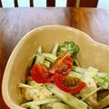 0414hyca's cooksnap of when they made 塩麹蒸し鶏とキュウリの簡単中華マヨサラダ.