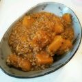 ihappysun's cooksnap of when they made カボチャのあんかけ煮.