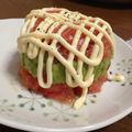 けむりか's cooksnap of when they made 簡単♪アボカドとサーモンのミルフィーユ.