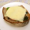 ローズレース's cooksnap of when they made ハムとほうれん草のチーズトースト.
