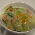 すぬーぴ's cooksnap of when they made 超簡単！青梗菜とカニかまのクリーム煮.