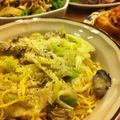 ペコミーワ's cooksnap of when they made 牡蠣と白ねぎのパスタ☆牡蠣の燻製入り～♪.