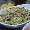 天野優花's cooksnap of when they made きゅうりともやしの中華サラダ.