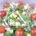 おのらぶ's cooksnap of when they made 水菜と鶏ささみのきんぴらサラダ.