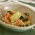 ぐーたらレシピ研究所's cooksnap of when they made シャクッ！ポキッ！キュウカマ白だしサラダ.