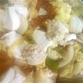 muunatsu's cooksnap of when they made 生姜たっぷり鶏団子と緑豆春雨の鍋.
