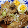 トプカプ's cooksnap of when they made 手羽元と厚揚げの甘辛煮～ﾀﾏﾁｬﾝ入.