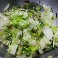 きくきん's cooksnap of when they made 干し梅とキュウリ、レタスの浅漬け風.