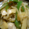 楽ちん楽ちん's cooksnap of when they made Wもやしの豚ピー甘みそ炒め！プルコギ風！.