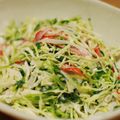 iam樹's cooksnap of when they made カニカマ入りカラフルコールスローサラダ.
