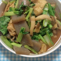ハコ☆'s cooksnap of when they made 油揚げと小松菜の炒め煮.