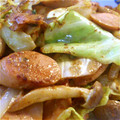 にゃん太郎③'s cooksnap of when they made 魚肉ソーセージのカレーマヨ野菜炒め♪.