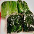 niunai's cooksnap of when they made 簡単★レンジでほうれんそう～★下処理.