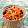 ありかん's cooksnap of when they made レンジで簡単！人参＆えのきの塩昆布和え.