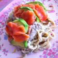 ぴなこっこ's cooksnap of when they made 鴨とアボカドのパスタ～舞茸クリームソース.