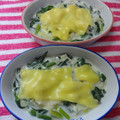 るらちゃん's cooksnap of when they made おもちとほうれん草のグラタン.