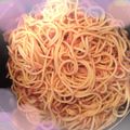 sweetkaori's cooksnap of when they made コンビーフ・パスタ.