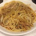 かむかも's cooksnap of when they made しめじとシーチキンの和風パスタ.