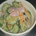 AAママ's cooksnap of when they made イカよりお手軽♫♬ハムのマリネ.