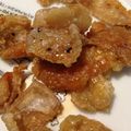 グレイア's cooksnap of when they made おつまみに☆鶏皮のカリカリ焼き.