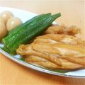 yumkitchen's cooksnap of when they made 鶏手羽とオクラのこっくり煮.