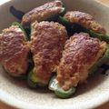 pyo2's cooksnap of when they made ピーマンの肉詰め.