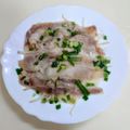 なめこおろし's cooksnap of when they made レンジで簡単♪もやしと豚バラのポン酢かけ.