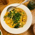 ねもしま's cooksnap of when they made ☆もやしと豚ひき肉の卵とじ☆.