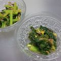 めい太＆ぽこ太's cooksnap of when they made ピリカラ＊菜の花のおひたし.