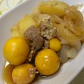 えいとさん's cooksnap of when they made メインになる＾＾鶏玉ひも煮.