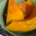はっぴーはりぼ's cooksnap of when they made かぼちゃの含め煮.