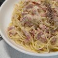 ナカミチ's cooksnap of when they made 初心者◎湯せんで成功☆簡単カルボナーラ.