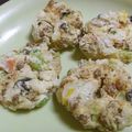 anjizi's cooksnap of when they made 女性に優しい～おからと納豆のお焼き.