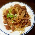 チビ太のおでん's cooksnap of when they made 砂肝ともやしのピリ辛味噌炒め.