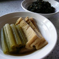 でめちゃん's cooksnap of when they made ふきとお揚げのさっと煮.