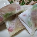 issao's cooksnap of when they made アボカドチーズ焼き春巻き.